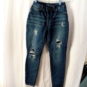 Maurices Size S-Short Destressed Jeans